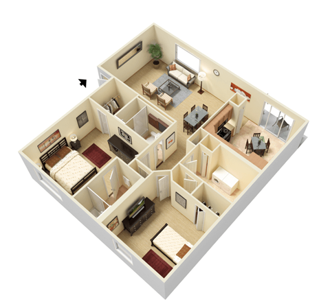 3814 Burberry Drive Studio-3 Beds Apartment for Rent - Photo Gallery 43